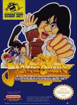 Jackie Chan’s Action Kung Fu ROM box art