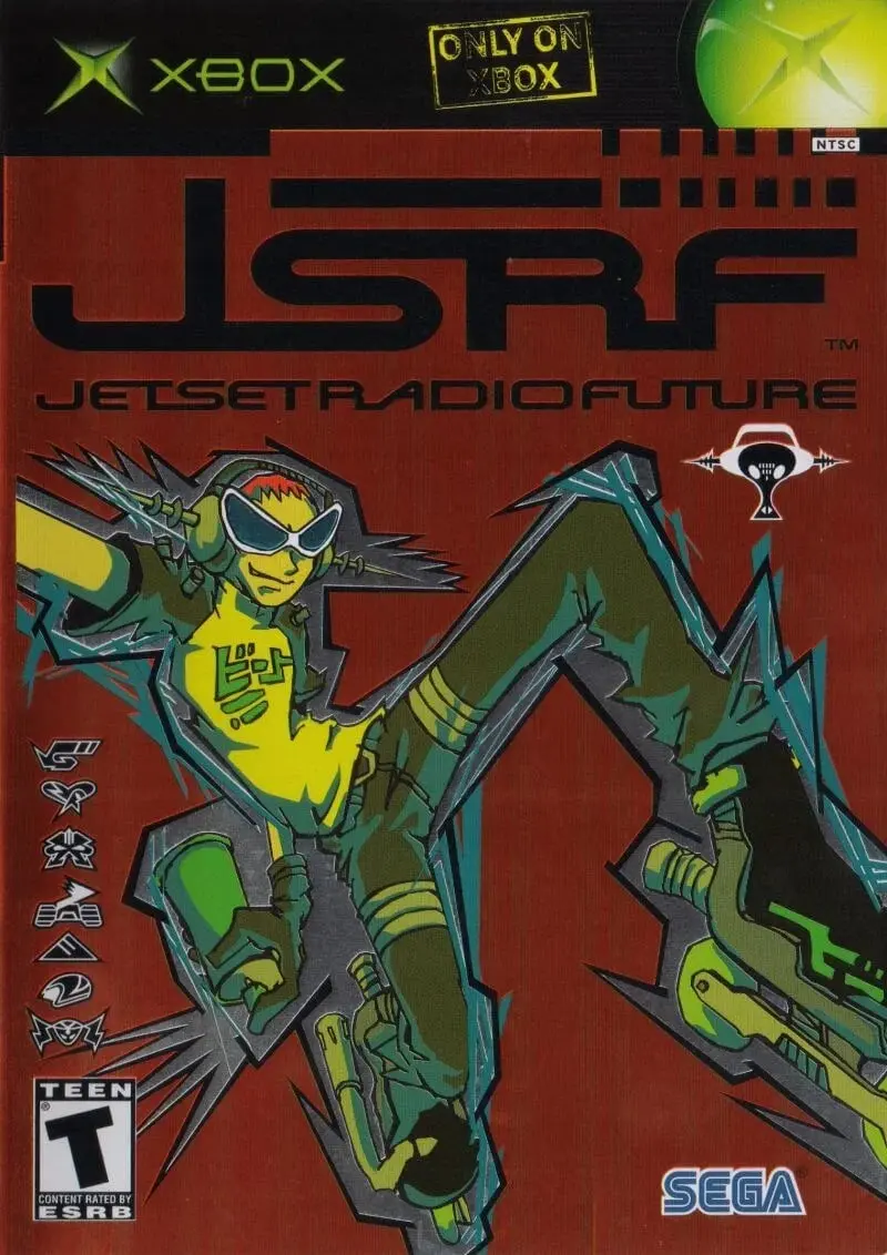 JSRF: Jet Set Radio Future ROM box art