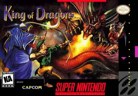 King of Dragons ROM box art