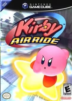 Kirby Air Ride ROM box art