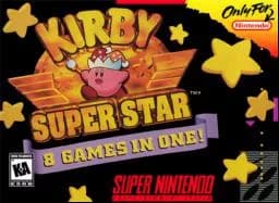 Kirby Super Star ROM box art