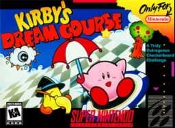 Kirby’s Dream Course ROM box art