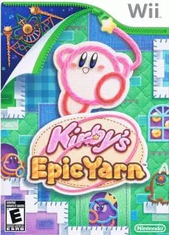Kirby’s Epic Yarn ROM box art