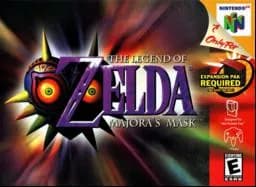 Legend of Zelda, The: Majora’s Mask ROM box art
