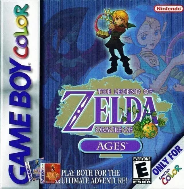 Legend Of Zelda, The – Oracle Of Ages ROM box art