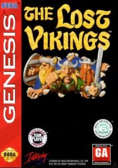 Lost Vikings, The ROM box art