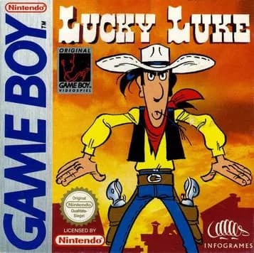 Lucky Luke ROM box art