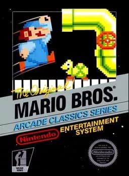 Mario Bros ROM box art