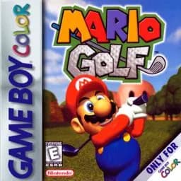 Mario Golf ROM box art