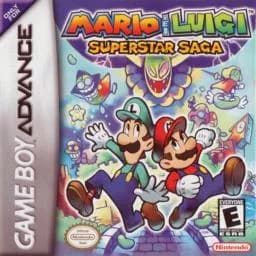 Mario & Luigi: Superstar Saga ROM box art