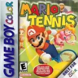Mario Tennis ROM box art