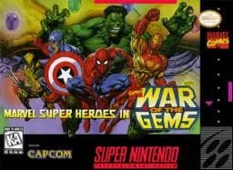 Marvel Super Heroes in War of the Gems ROM box art