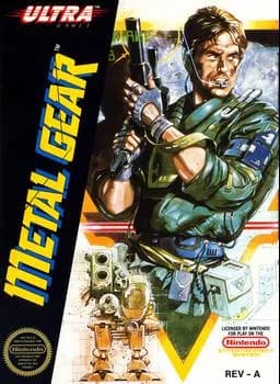 Metal Gear ROM box art