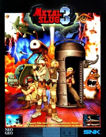 Metal Slug 3 ROM box art