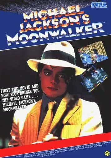 Michael Jackson’s Moonwalker ROM box art