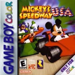 Mickey’s Speedway USA ROM box art