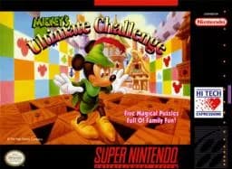 Mickey’s Ultimate Challenge ROM box art