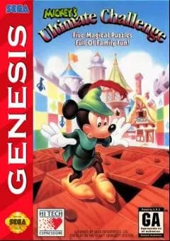 Mickey’s Ultimate Challenge ROM box art