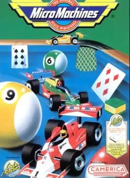 Micro Machines ROM box art