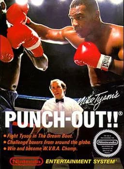 Mike Tyson’s Punch-Out!! ROM box art