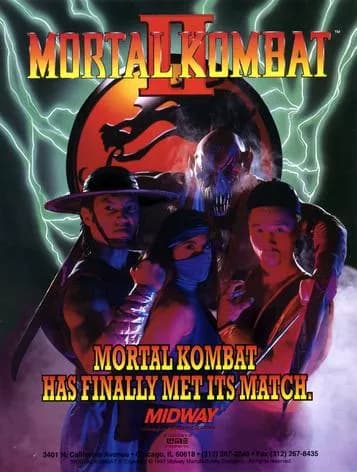 Mortal Kombat 2 ROM box art
