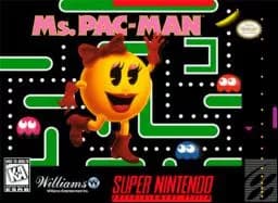 Ms. Pac-Man ROM box art