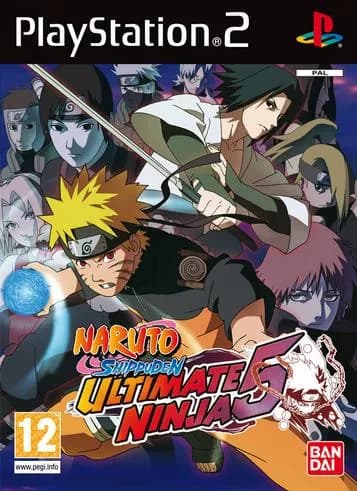 Naruto Shippuden – Ultimate Ninja 5 ROM box art