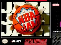 NBA Jam ROM box art