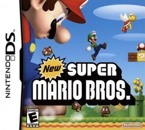 New Super Mario Bros. ROM box art