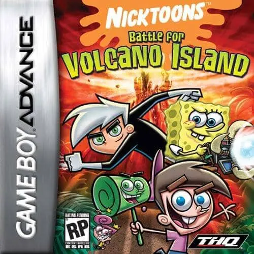 Nicktoons: Battle for Volcano Island ROM box art