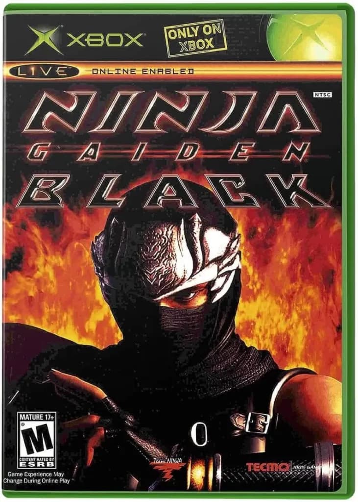 Ninja Gaiden Black ROM box art