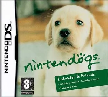 Nintendogs – Labrador & Friends ROM box art