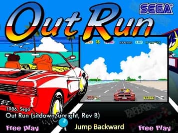 Out Run ROM box art