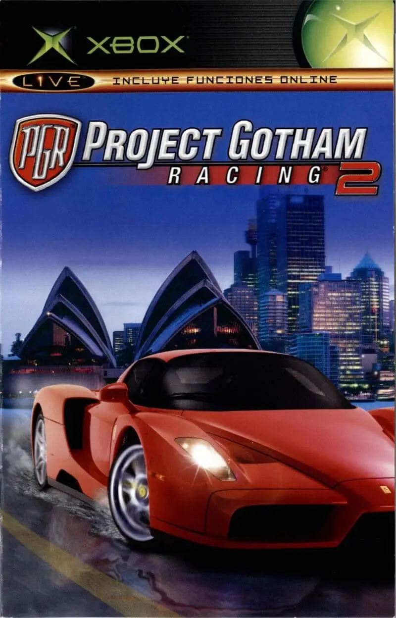 Project Gotham Racing 2 ROM box art