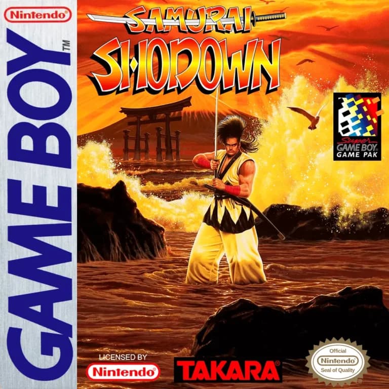 Samurai Shodown ROM box art