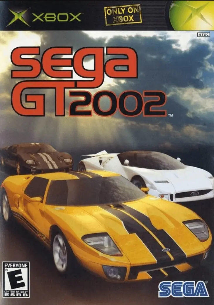 Sega GT 2002 ROM box art