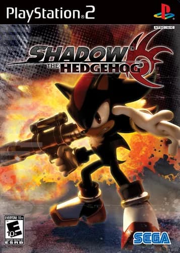 Shadow the Hedgehog ROM box art