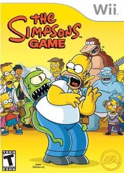 Simpsons Game, The ROM box art