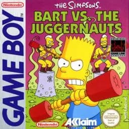Simpsons, The: Bart vs. the Juggernauts ROM box art