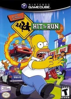 Simpsons, The: Hit & Run ROM box art