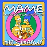 Simpsons ROM box art