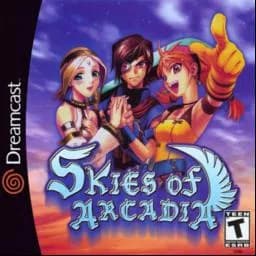 Skies of Arcadia ROM box art