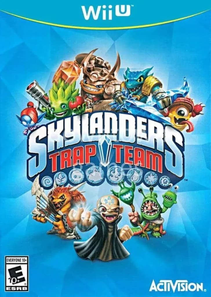 Skylanders Trap Team ROM box art