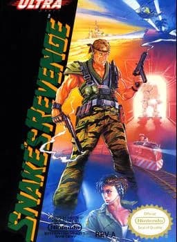 Snake’s Revenge ROM box art