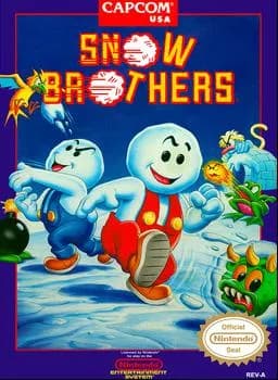 Snow Bros. ROM box art