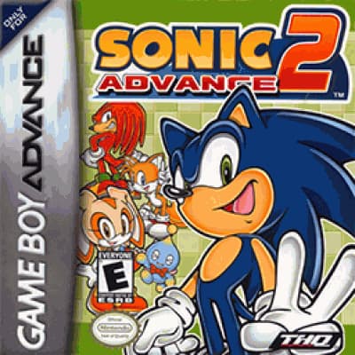 Sonic Advance 2 ROM box art