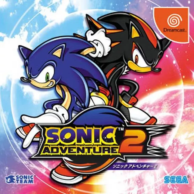 Sonic Adventure 2 (En,Ja,Fr,De,Es) ROM box art