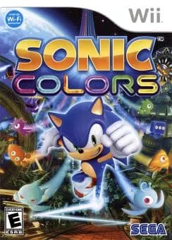 Sonic Colors ROM box art