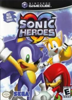 Sonic Heroes ROM box art