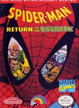 Spider-Man: Return of the Sinister Six ROM box art
